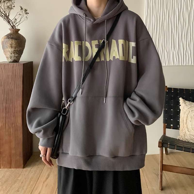 アーバンストリート系プルオーバーパーカー