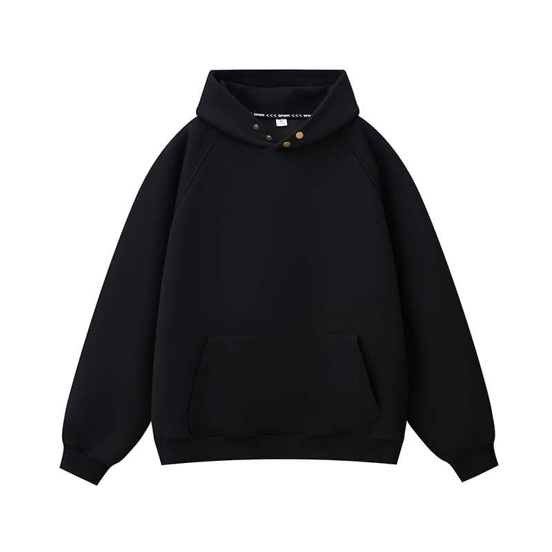 シンプル快適プルオーバーパーカー
