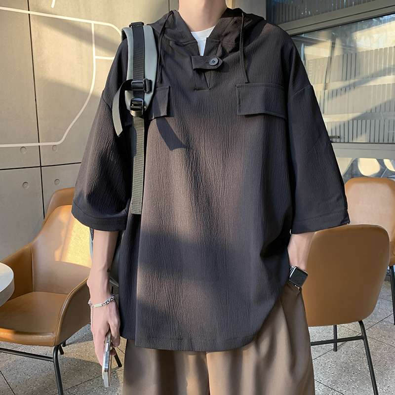 パーカー オーバーサイズ軽量フーディー