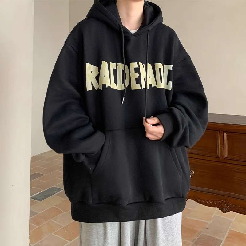 アーバンストリート系プルオーバーパーカー