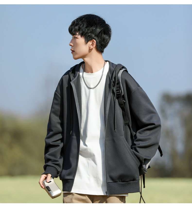 パーカー カジュアル快適フード付きスウェット