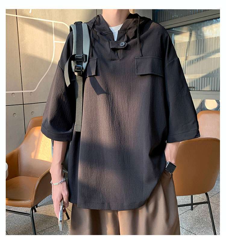 パーカー オーバーサイズ軽量フーディー