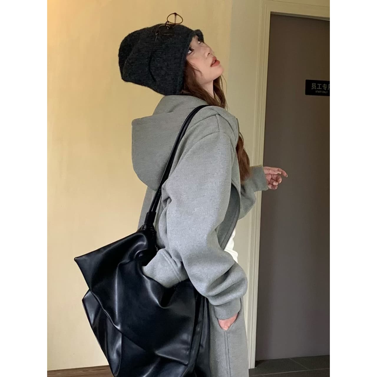 パーカー ゆったりシルエット上下セット