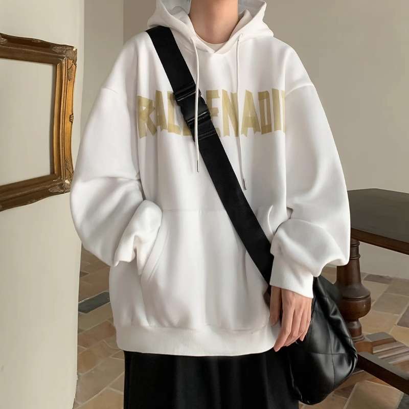 アーバンストリート系プルオーバーパーカー