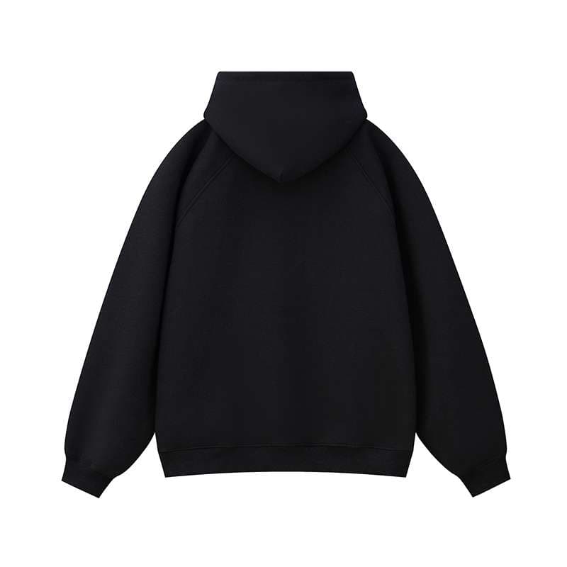 シンプル快適プルオーバーパーカー