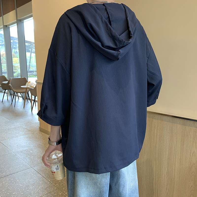 パーカー オーバーサイズ軽量フーディー