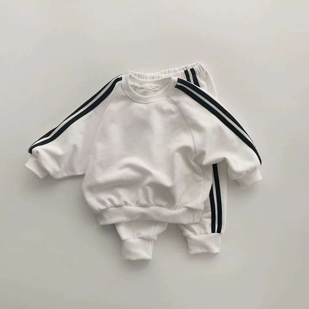 パーカー 幼児用 シンプルスポーツウェア上下セット